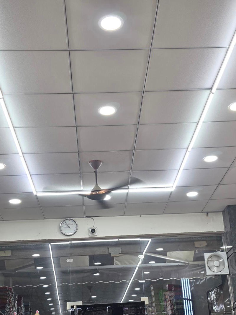 PVC Downceiling & Gypsum Walls