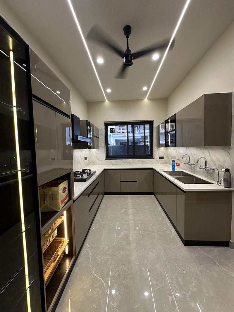 Modular Kitchen Interiors
